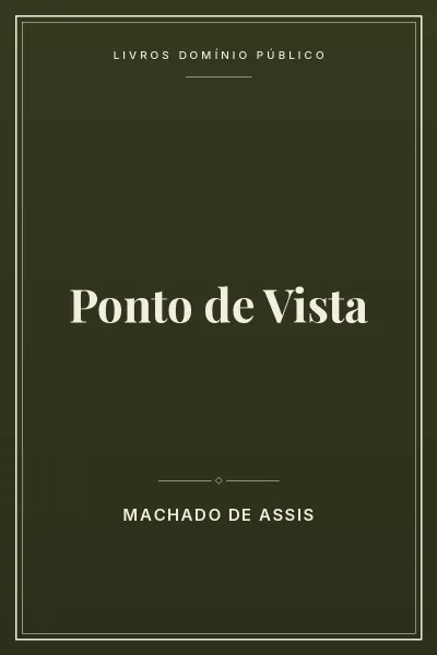 Capa do livro Ponto de Vista