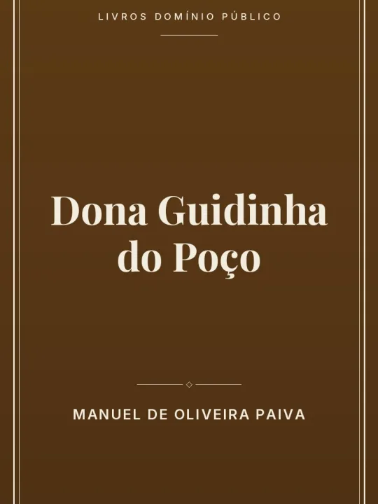 Dona Guidinha do Poço 1 Capa do livro Dona Guidinha do Poço