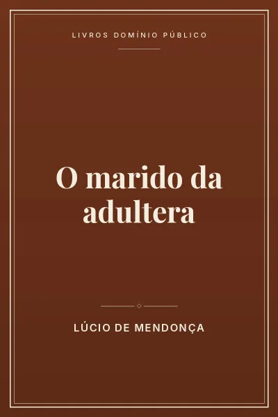 Capa do livro O marido da adultera