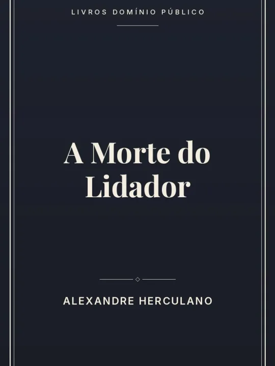 A Morte do Lidador 1 Capa do livro A Morte do Lidador