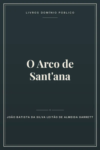 Capa do livro O Arco de Sant’ana