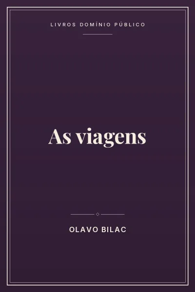 Capa do livro: As viagens