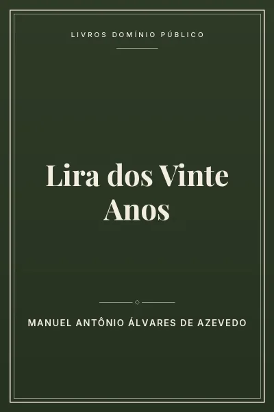 Capa do livro Lira dos Vinte Anos