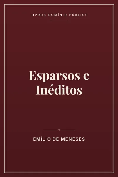 Esparsos e Inéditos 5 Capa do livro: Esparsos e Inéditos