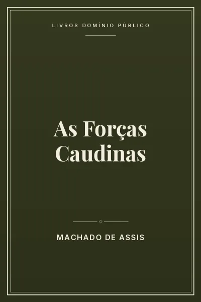 Capa do livro As Forças Caudinas