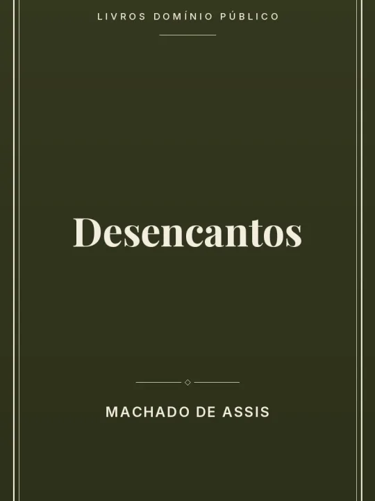 Desencantos 1 Capa do livro Desencantos