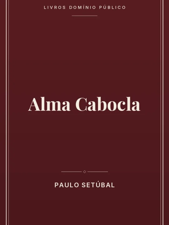 Capa do livro Alma Cabocla