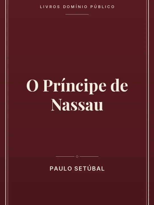 Capa do livro O Príncipe de Nassau
