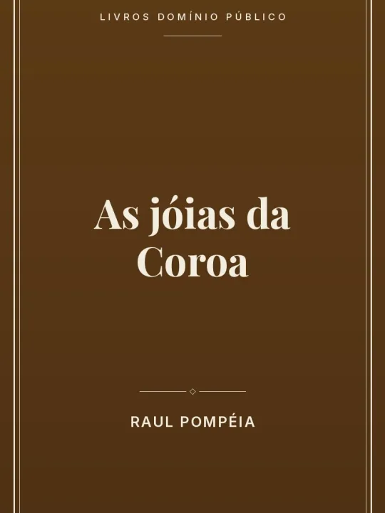 As jóias da Coroa 1 Capa do livro As jóias da Coroa