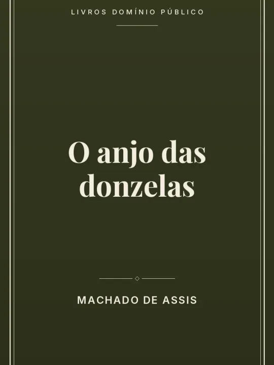 Capa do livro O anjo das donzelas