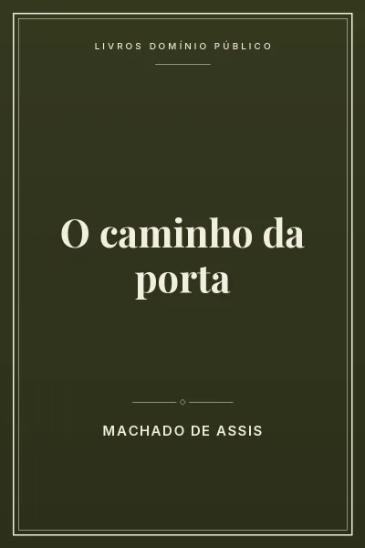 Capa do livro O caminho da porta