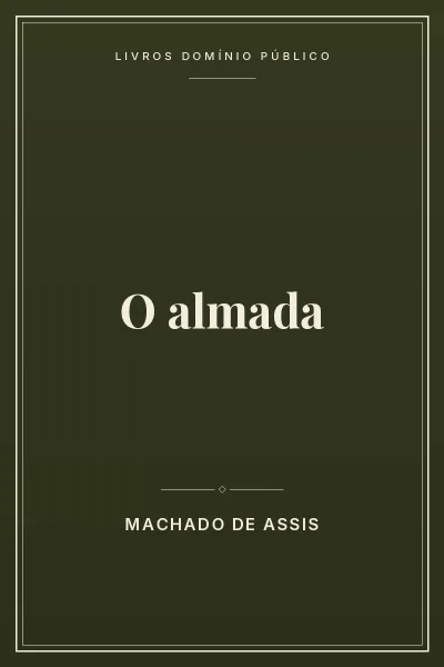 Capa do livro: O almada