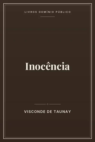 Capa do livro Inocência