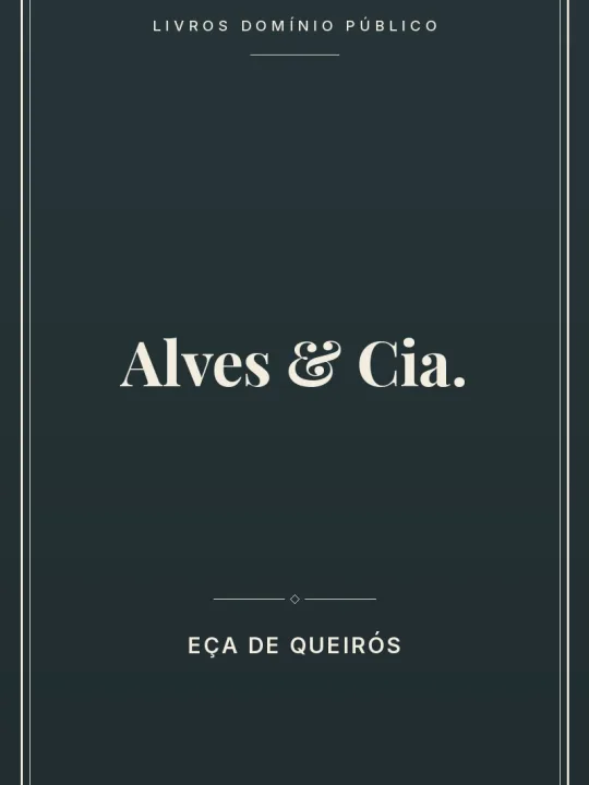 Capa do livro Alves & Cia.