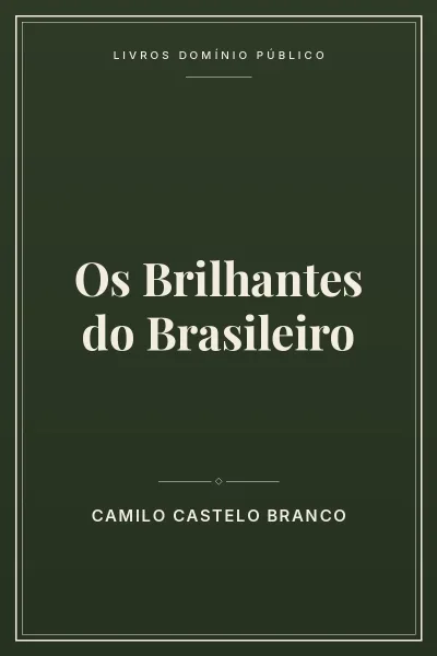 Capa do livro Os Brilhantes do Brasileiro