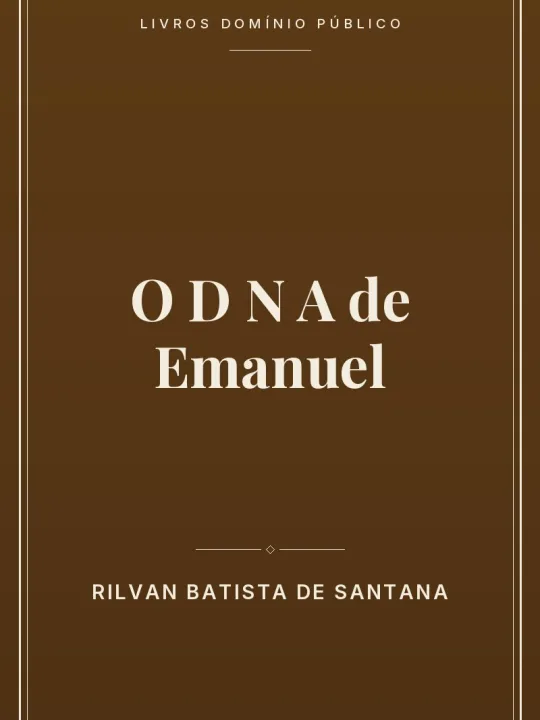 Capa do livro: O D N A de Emanuel