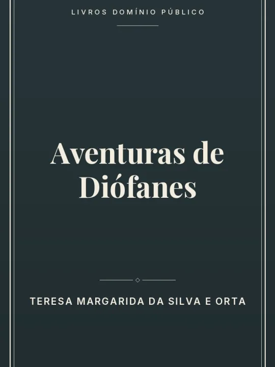 Aventuras de Diófanes 1 Capa do livro Aventuras de Diófanes