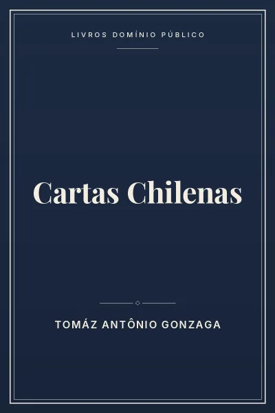 Capa do livro Cartas Chilenas
