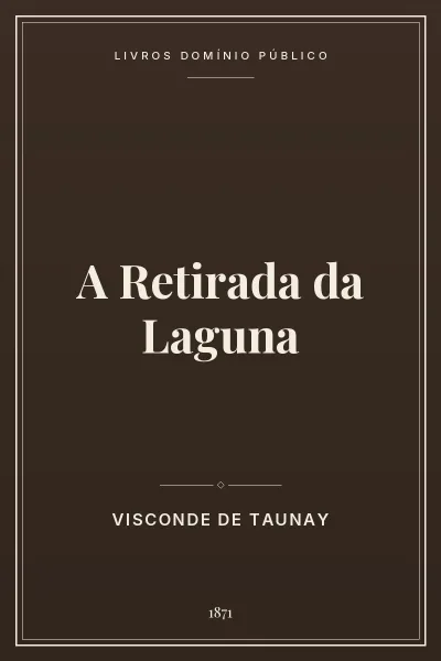 Capa do livro A Retirada da Laguna