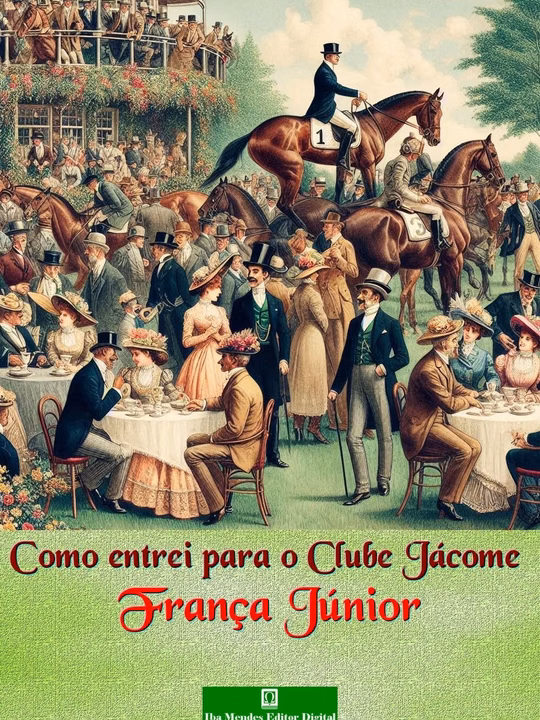 Entrei para o Clube Jácome 1 Capa do livro Entrei para o Clube Jácome